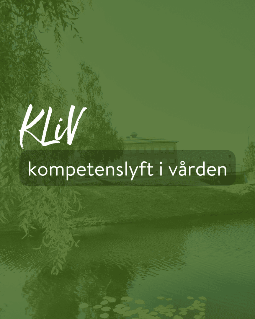 KLiV- kompetenslyft i vården