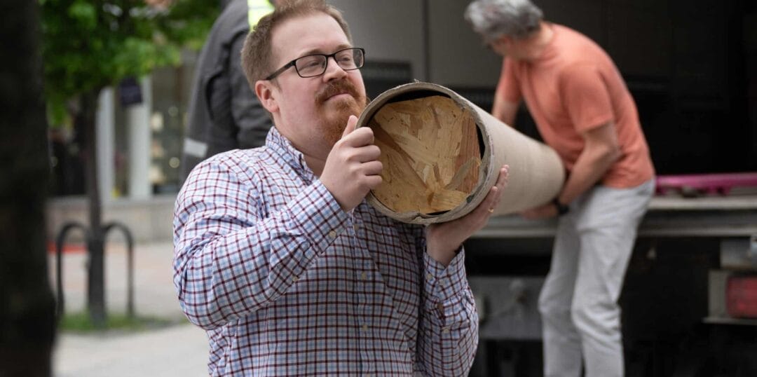 Bioduken på plats – bio på Kulturnatta