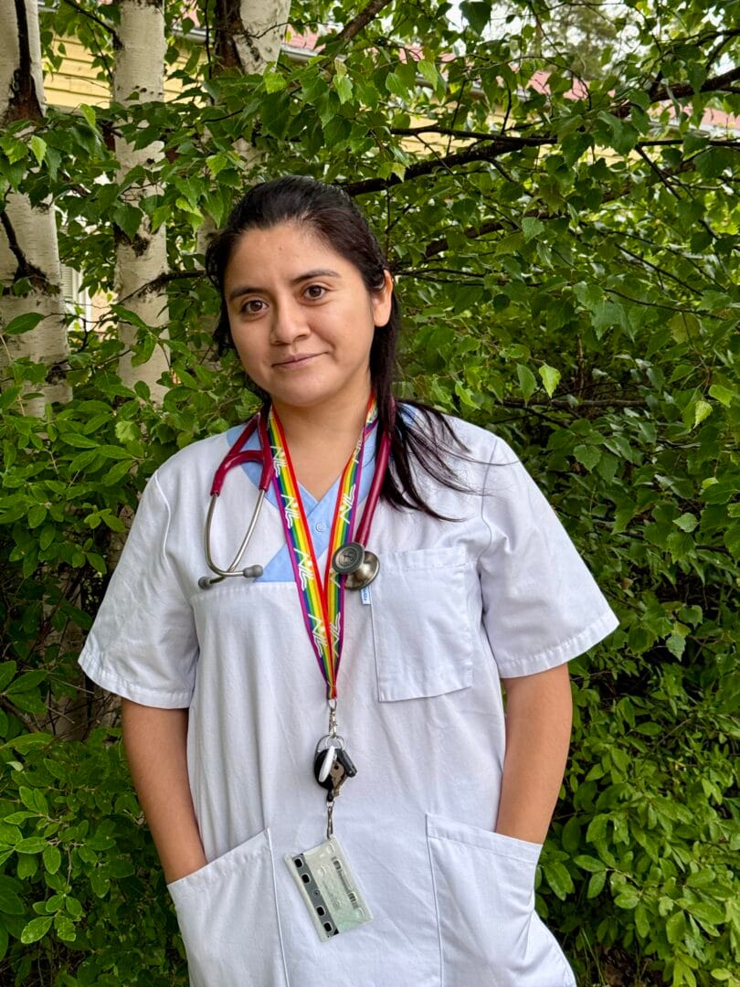 Spanish doctor chose life in the north
